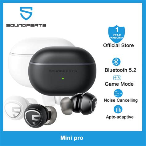 Soundpeats Mini Pro Game Mode Qcc3040 Bluetooth 52 Aptx Adptive With
