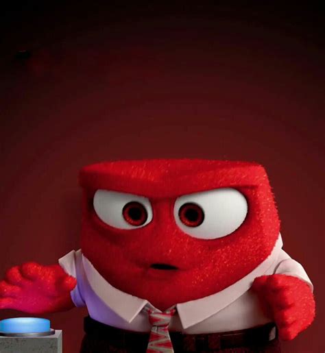 Pixar Inside Out Anger Tema