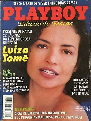 Playboy Magazine Brazil Luiza Tome Dec G Vg Christmas Edition Ebay