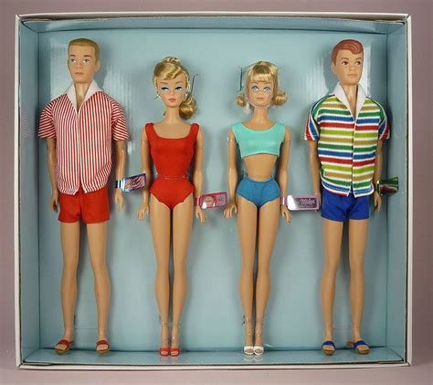 Double Date Barbie Ken Midge And Allan Gift Set