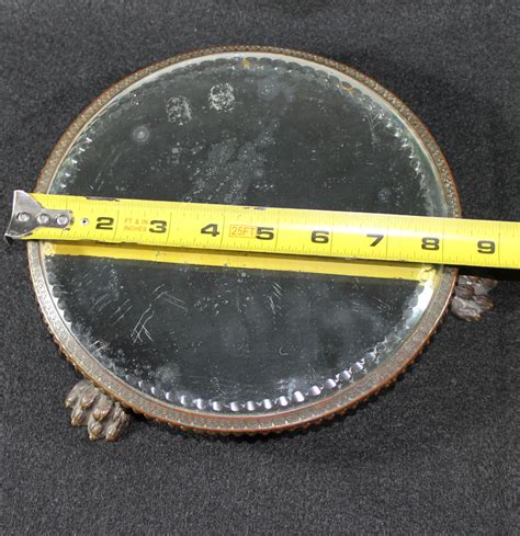 1/8th inch which consists of 2/16ths (2/16ths being mathematically reduced to 1/8th). Bargain John's Antiques | Beveled Plateau Mirror with ...