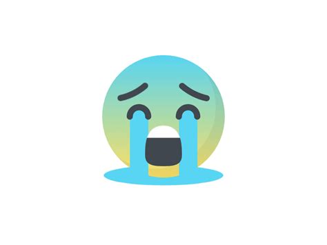 Loudly Crying Emoji By Mariya Kiryuhina On Dribbble Free Nude Porn Photos