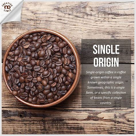 The Single Origin Coffee Is Purely And Solely On Its Own With The