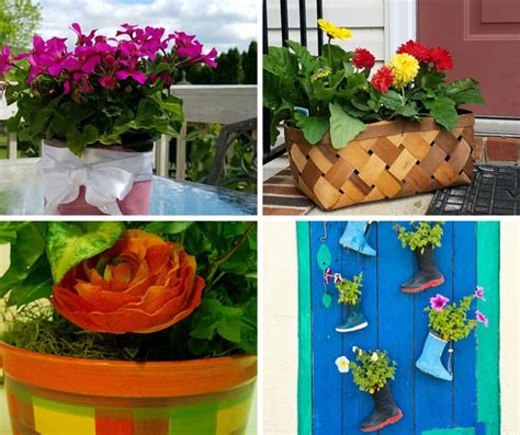 Creative Flower Pot Diy Diy And Crafts