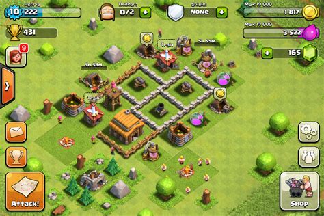 Town Hall Level 4 Clash Of Clans Tips And Cheats