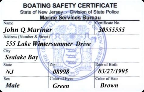 Is A Nj Boat Safety Certificate The Same As A Boat License Cherry Hill Nj Patch