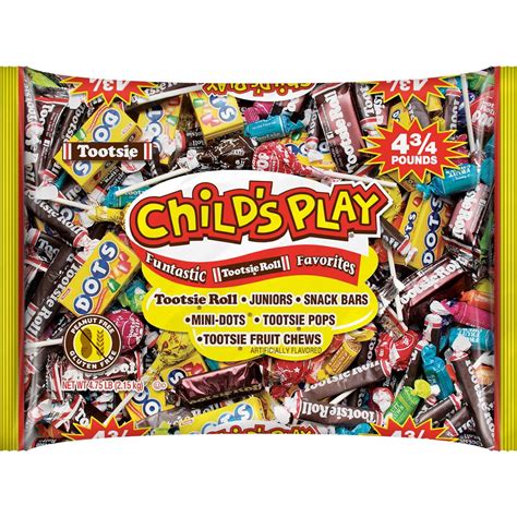 Tootsie Childs Play Candy Variety Bag 475 Lb