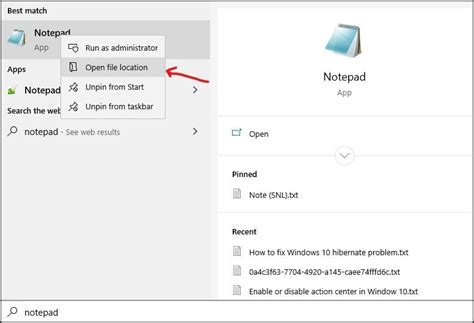How To Create Notepad Shortcut Key To Open Txt File In Windows 10