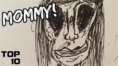 Top 10 Scary Kid Drawings Part 3 Top 10 Junky