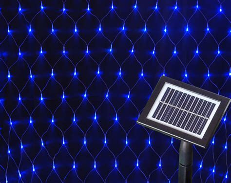Solar Powered Net Lights Outdoor Outdoor Lighting Ideas