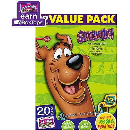 Betty Crocker Scooby Doo Fruit Flavored Snacks Oz Count Fruit