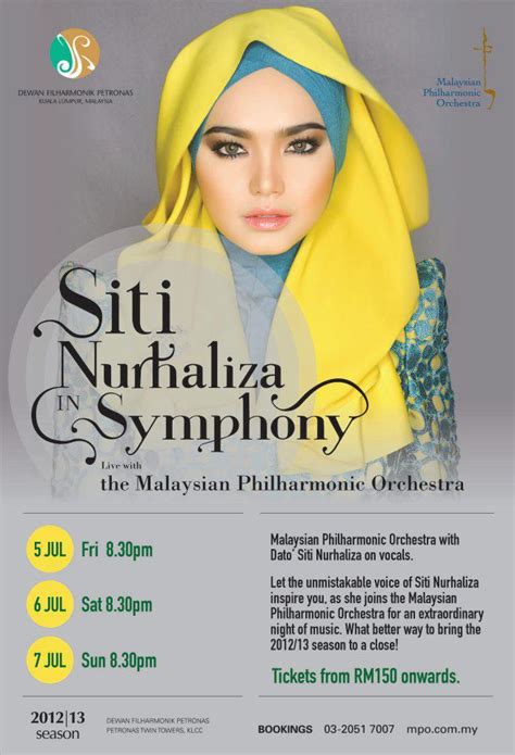 Orang haus diberi air, orang mengantuk disorongkan bantal: Izz Latif : Siti Nurhaliza In Symphony : Hadiah Hari Jadi ...