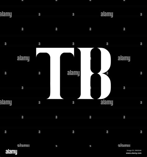 tb t b letter logo design initial letter tb linked circle uppercase monogram logo white color
