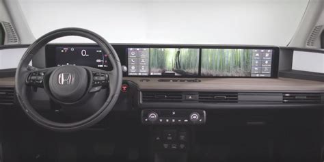 Honda Es Dual Touchscreen Dashboard Featured In Video Demonstration