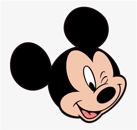 Minnie Mouse Cute Face Cartoon Character Cartoons Decors Wall Sticker