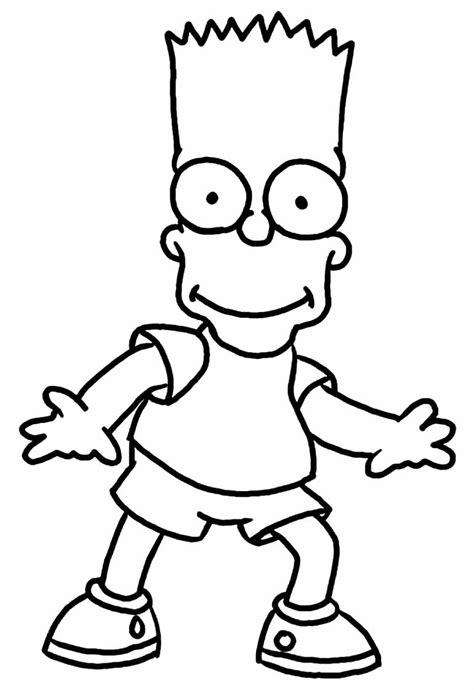 50 Desenhos Dos Simpsons Para Colorir Como Fazer Em Casa