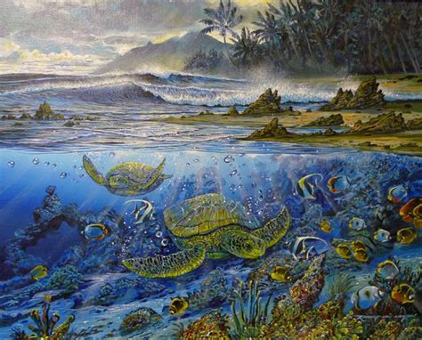 North Maui Hawaii 1980 By Christian Riese Lassen Underwater Art