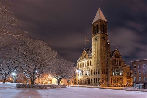 Albany City Hall Photograph By Brad Wenskoski