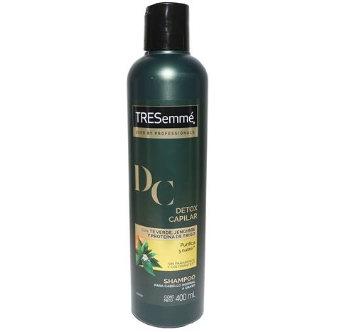 Shampoo Detox Capilar Te Verde Jengibre 400ml Tresemme Fco