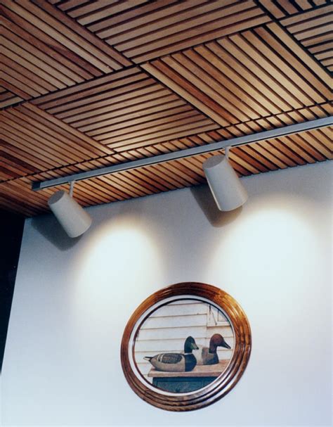 Wood Ceiling Planks Design Homesfeed