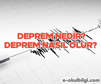 Tektonik depremler:i̇ç kuvvetlerin neden olduğu gerilimlerin boşalması ile meydana gelen yer kabuğu hareketlerinin yol açtığı sarsıntılara tektonik depremler adı verilir. Deprem nedir? Deprem nasıl olur? | Coğrafya | E-OKUL Bilgi