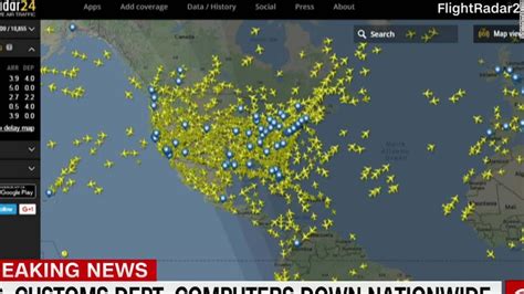 Airport Computer Outage Disrupts Customs Cnn Video