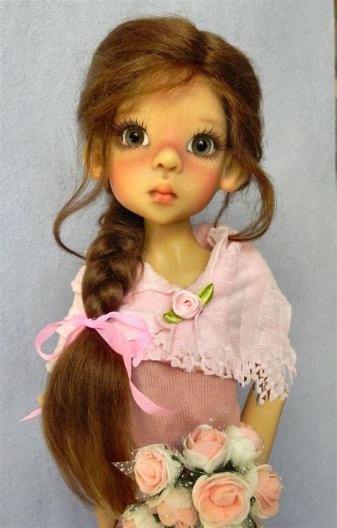 British Mohair Doll Wig Sz 8 9 For Kaye Wiggs Layla Nyssa Lasher Msd