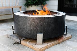 Breeo Luxeve Smokeless Fire Pit With Lid Glass Silver Vein