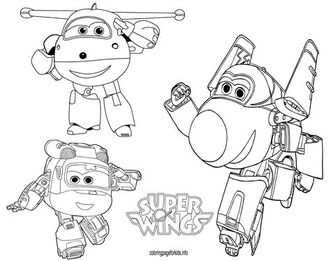 Free Printable Super Wings Coloring Pages Printable Word Searches