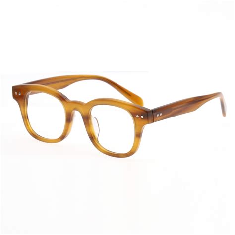 Designer Vintage Acetate Full Rim Myopia Eyeglasses Frames Optical Rx Able Ebay