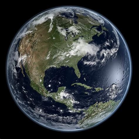 Earth Global Elevation Model With Satellite Imagery Ver Flickr