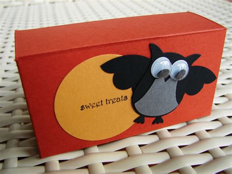Stamp My Day Halloween Owl Trick Or Treat Boxes