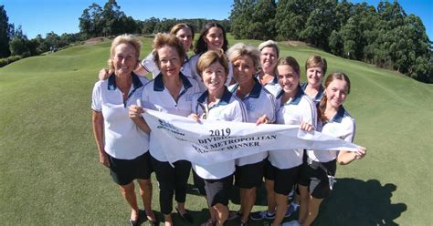 Cronulla Golf Club Win 2019 Sydney Metropolitan Major Pennant Womens