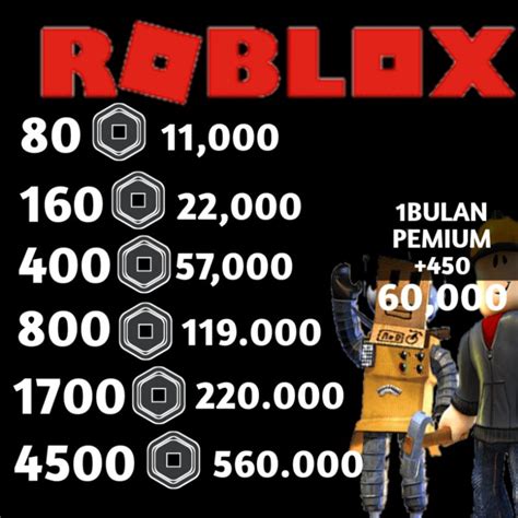 Jual Robux Roblox Instan Termurah Fast Shopee Indonesia