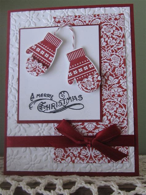 It has some fun images that you can mix and match to make holiday cards or tags for christmas gifts. Stampin Up Handmade/Stamped Greeting Card: Christmas/Holiday