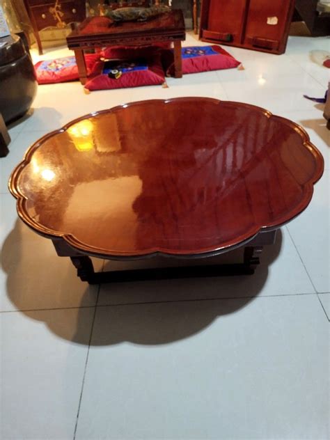 Traditional Korean Low Table Round Shaped On Carousell