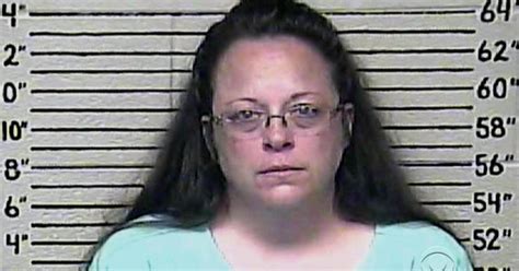 kentucky county clerk goes to jail over gay marriage stance videos cbs news