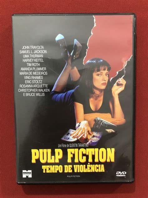 Dvd Pulp Fiction Tempo De Viol Ncia Quentin Tarantino