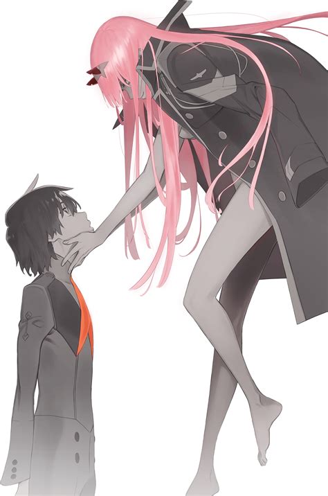 Download Download Png Darling In The Franxx Hiro And Zero Two