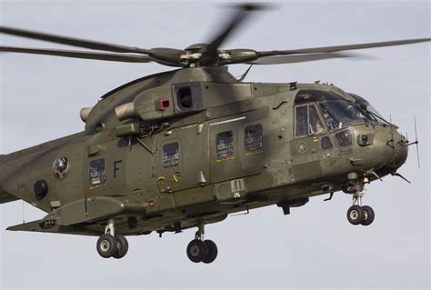Eh101 Merlin Hc3 Royal Air Force Aircraft Helicopter Fighter Jets
