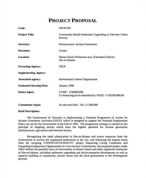 20 Free Construction Project Proposal Templates Word Pdf Format