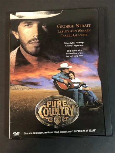 PURE COUNTRY DVD 1992 George Strait Lesley Ann Warren Isabel Glasser