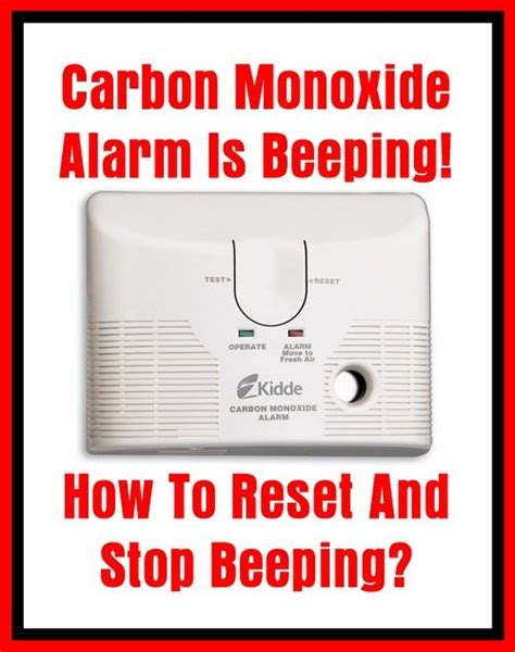 An odor from your gas refrigerator can mean it could be leaking co. Carbon Monoxide Alarm Is Beeping - How To Reset And Stop ...