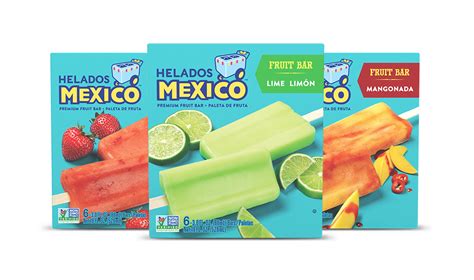 Mini Paletas Premium Frozen Ice Cream Bars Helados Mexico