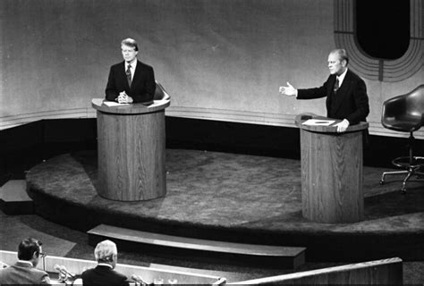 40 Points First Presidential Debate 40th Anniversary Of Gerald R