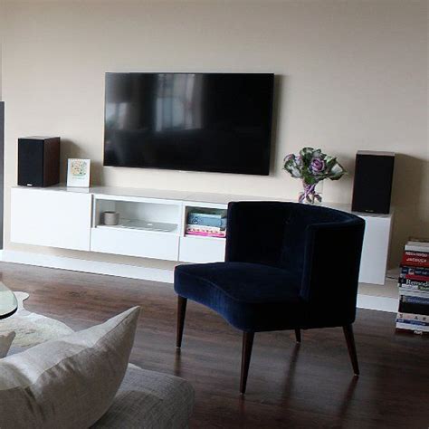 Create a modern media console using the ikea besta system! How to Transform an Ikea Cabinet Into a Chic Media Console ...