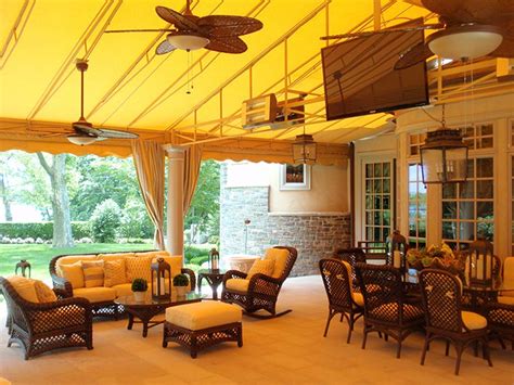 In the earliest days, woven linen was common. Custom Fabricated Awnings And Canopies