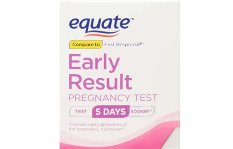 What You Need To Know About The Equate Early Pregnancy Test