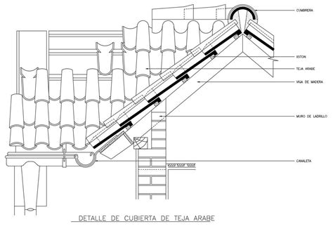 Roof Plan Residential House Plan Autocad File Cadbull