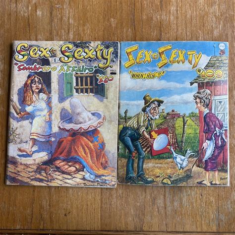 vintage “sex to sexty” adult comic books by pierre davis lot of 9 books ebay